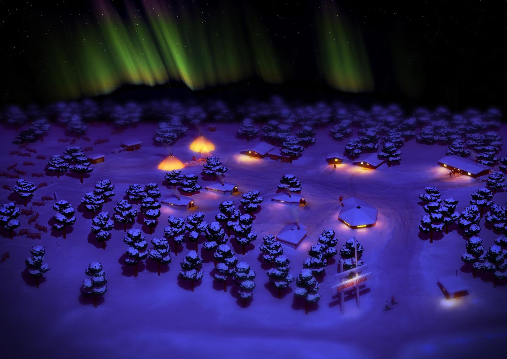 Reindeer Lodge Jukkasjärvi Dış mekan fotoğraf